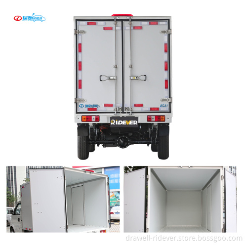 245km Long Range New Energy Electric Mini Truck 1232kg 1ton Mini Electric Pickup Truck For Sale